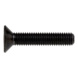 Hexagon screw, countersunk head - ISO 10642/010.9 M3x6 FULL THREAD - 1