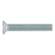 Slotted screw countersunk head DIN 965 - DIN 965 4.8 TX8 ZP M2,5X16 - 1