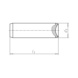 Cylindrical pin, unhardened - ISO 2338 m6 A1 2X6 - 2