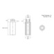 Circuit board support TRSRS4 - PIIRILEVYPIDIKE TRSRS4-16-01 NAT - 2