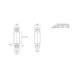 Circuit board support TRDLMSPM - PIIRILEVYPIDIKE TRDLMSPM-4-01 NAT - 2