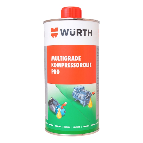 Multigrade kompressorolie Pro - MULTIGRADE KOMPRESSOROLIE PRO, 1000ML