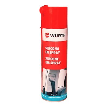 Silicona spray Wurth protege y da brillo de manera muy duradera #canar