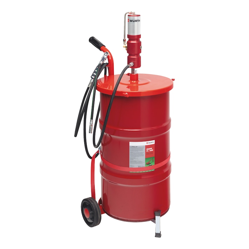 0PN-Pompe à graisse professionnelle à air comprimé avec réservoir de 12  litres PNEUMATIQUE pou61910 - Autres outils à main (7036039)