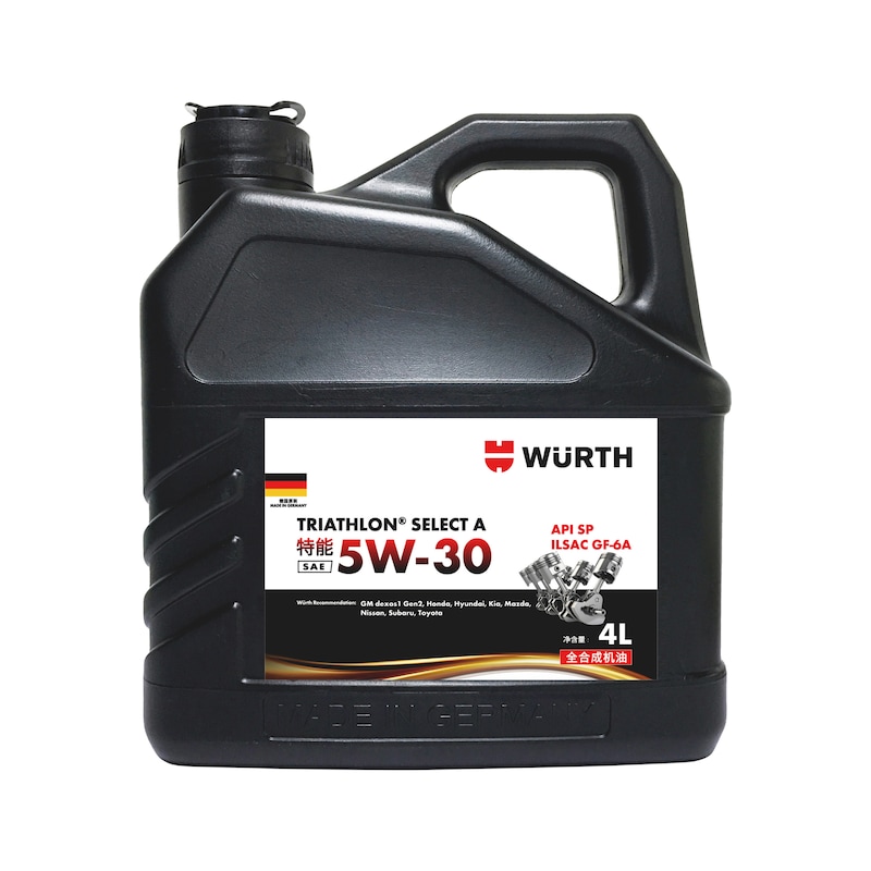 发动机机油 特能 5W-30 - 合成机油-特能(SELECT A)-5W30-4L
