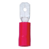 Blade connector, insulated