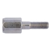 Ducting clamp stacking bolt