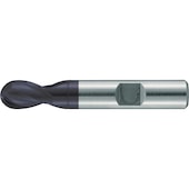 Ball-nose end mill