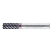 End mill for hard machining
