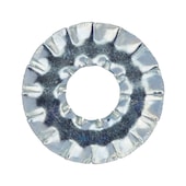 Double-serrated lock-washer