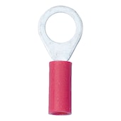 Ring connector, insulated