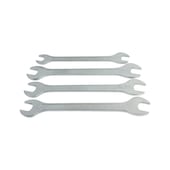 Double open-end wrench assortment/set