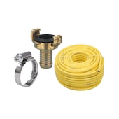 Hoses, couplings, hose clamps