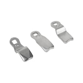 Rotating latch hygienic area accessories
