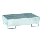 Collection tray for haz. mat., steel