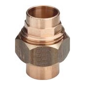 Bocchettone bronzo sede conica a saldare 94340 VIE