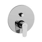 Green misc. inc. doccia 2U con deviat. a puls. PAF