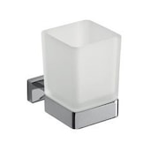 Wall-m. tumbler holder frosted A18100 Lea 1800 IND