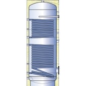 Kessel vertikal Glasporzellan 2 feste Spulen TML