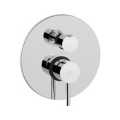 Light misc. inc. doccia 3U con cart. deviatore PAF