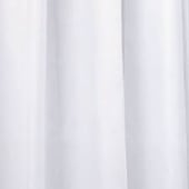 Waterpr. polyester curtain w/8 hooks A02591QD IND
