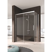 Seitenwand Ecke Nica TWR/L mit Wandprofil KMI