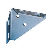 Frame angle piece, C-mounting rail