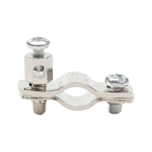 Earthing pipe clamp