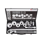Socket wrench 1 inch assortment