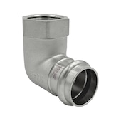 Gomito misto 90Gr fil. femmina IP-Uniko 198 U RAC