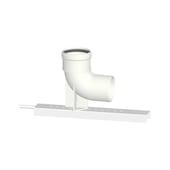 Supporto camino con curva 87GR m/f Pab STA