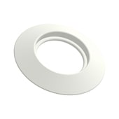 Rosone coprimuro gomma bianca Pab STA