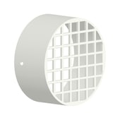Griglia aspiraz./antintrusione bianca PP Pab STA