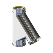 Racc. braga 135GR doppia parete acc. inox Pd STA