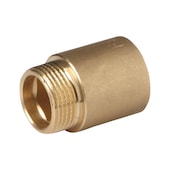 Prolunga maschio/femmina finitura ottone EUC