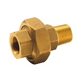 Bocchettone a sede piana MF ottone FIG.331 EUC