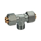 Racc. Tee a compressione fil. maschio RM568AM GIM