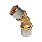 Racc. curvo a 45 gradi press. multipinza RM144 GIM