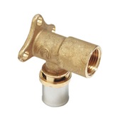 Curva 90 gradi femm. a staffa press. MP RM139 GIM