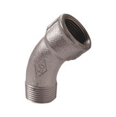 Curva lunga f/f 90 gradi Fig.2 EO zincata EUC