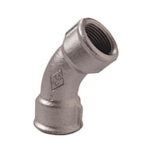 Curva lunga f/f 45GR Fig.41 EO zincata EUC