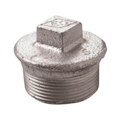 Tappo con bordo maschio Fig.290 EO zincato EUC