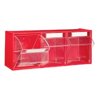 Storage box with drawer