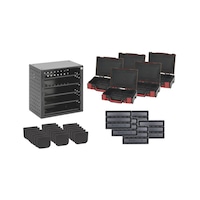 System cabinets Stacking cabinet and ORSY case kit 4.4.1 31 pcs