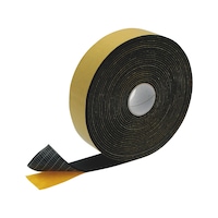 Self-adhesive tape for thermal insulation