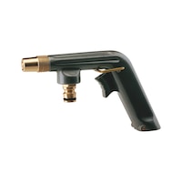 Aluminium spray gun with adjustable spray