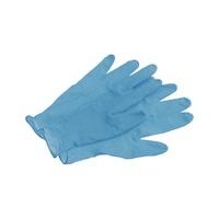 Disposable nitrile powdered glove