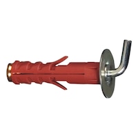 Nylon anchor with coupling