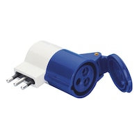 Adapters for IEC 60309/commercial plugs