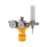 Pressure regulator for argon/CO2 bottles